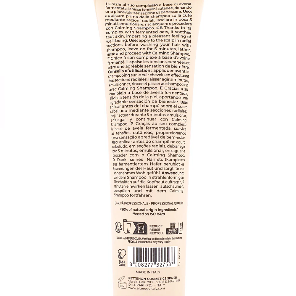 Alterego ScalpEgo Calming Pre-Treatment 150ml - trattamento pre-shampoo calmante - Image 2