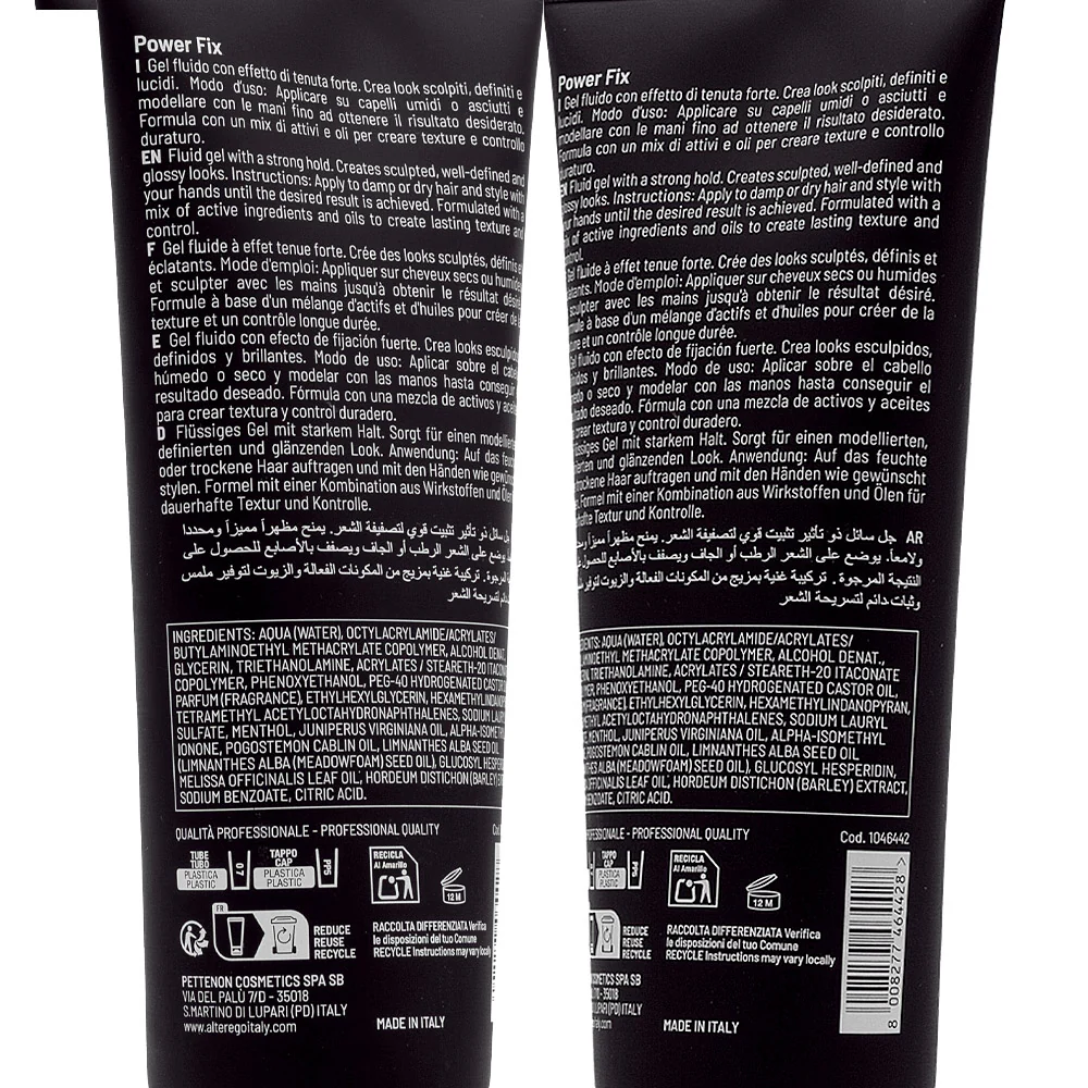 Alterego Stylego Power Fix 250ml - gel tenuta forte - Image 2