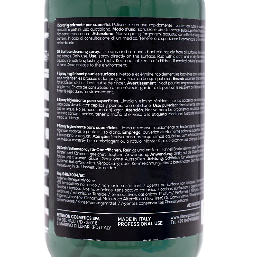 Alterego Urban Proof Surface Hygiene Spray 300ml - spray igienizzante - Image 2