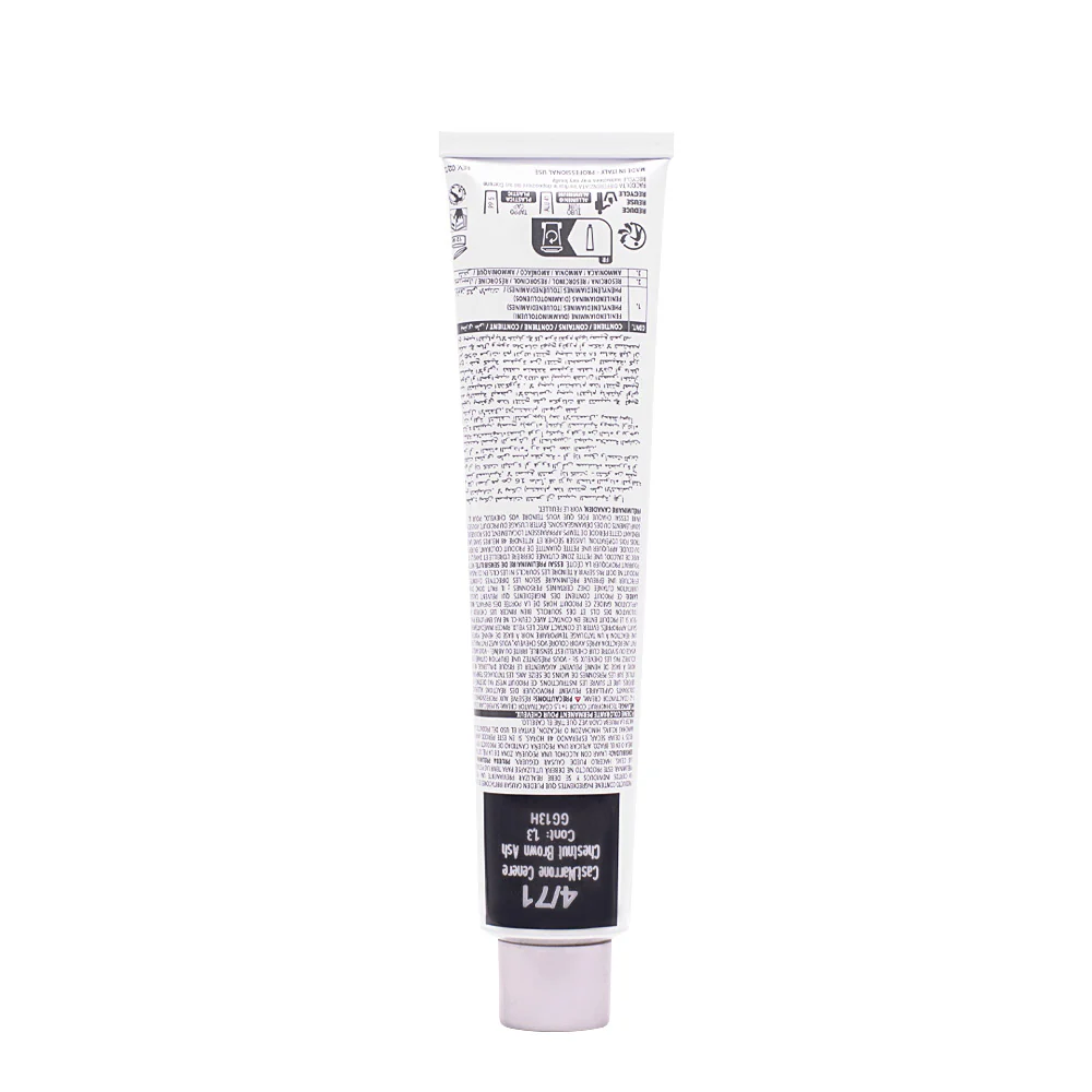 Alterego Technofruit Color 4/71 Castano Marrone Cenere 100ml - colorazione permanente