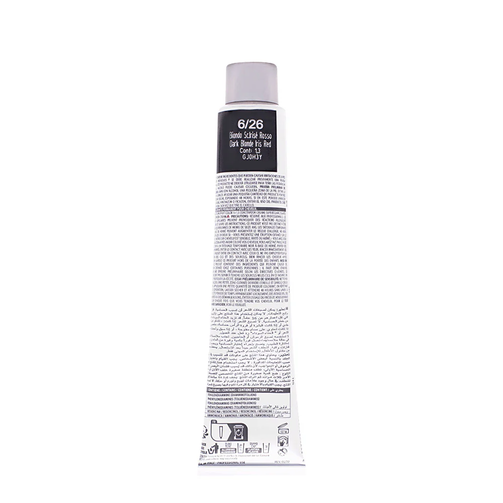 Alterego Technofruit Color 6/26 Biondo Scuro Irisé Rosso 100ml - colorazione permanente