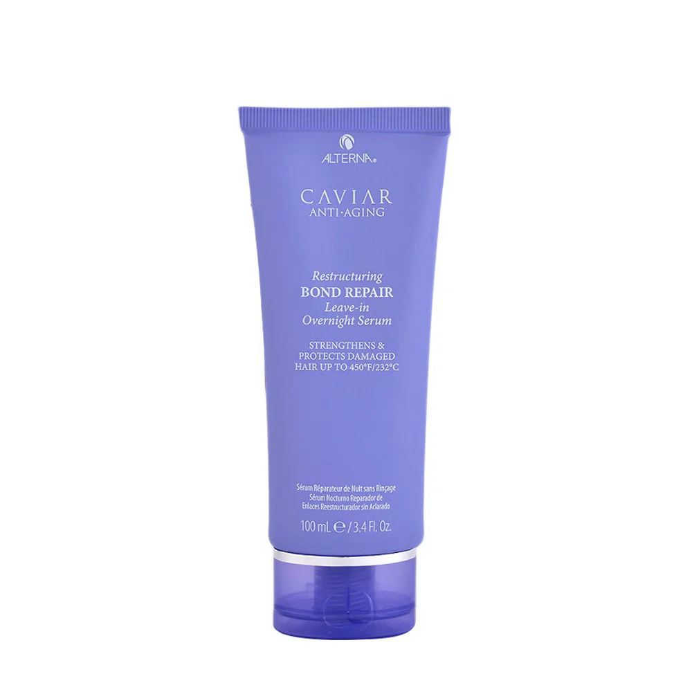Alterna Caviar Anti-Aging Restructuring Bond repair Leave in Overnight Serum 100ml - siero notte