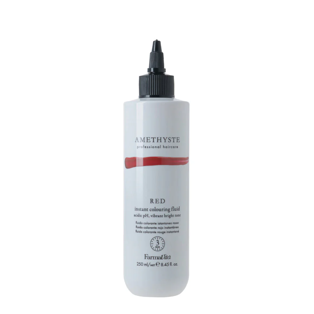 Amethyste Istant Color Fluid Red 250ml - colore semi-permanente pronto all'uso