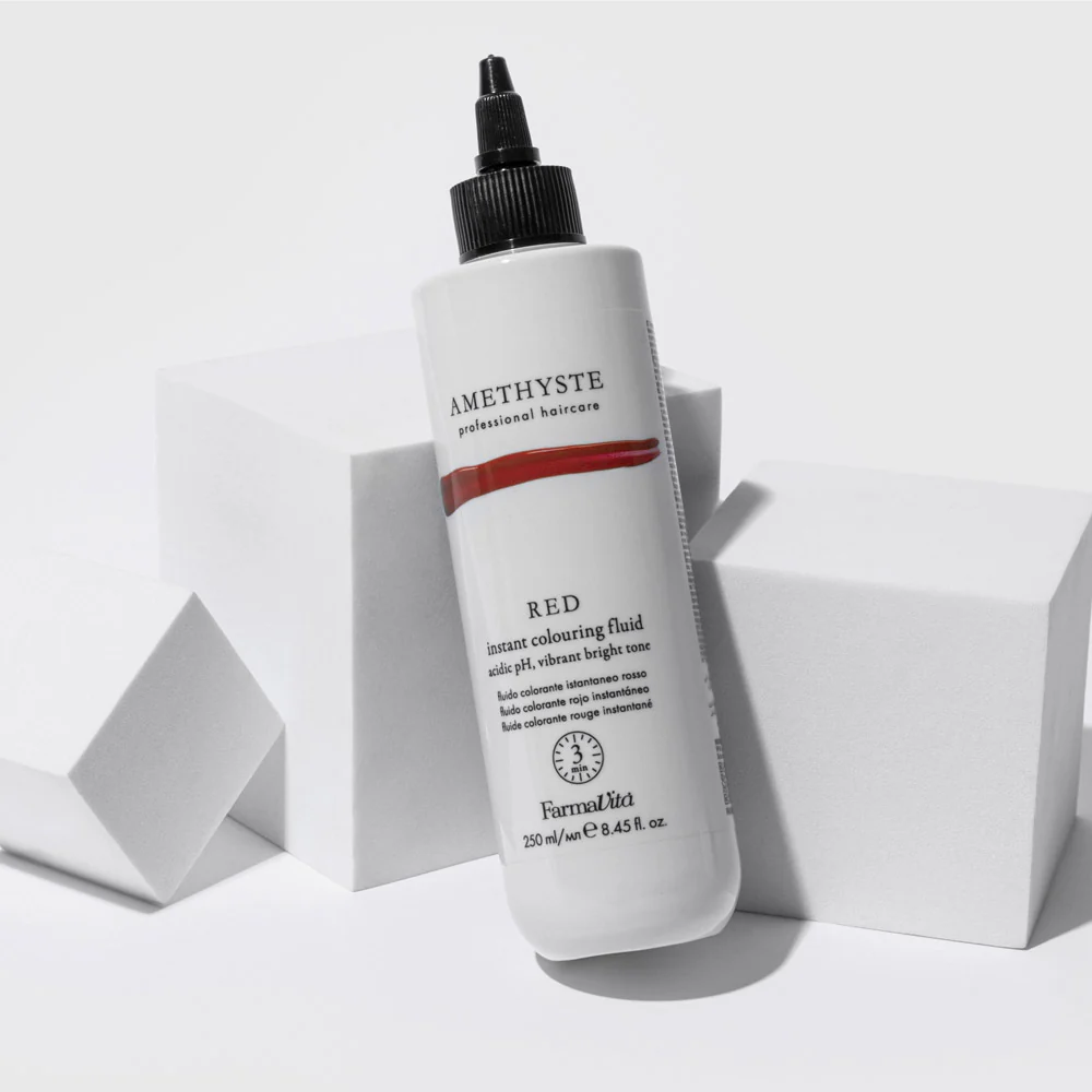 Amethyste Istant Color Fluid Red 250ml - colore semi-permanente pronto all'uso - Image 2