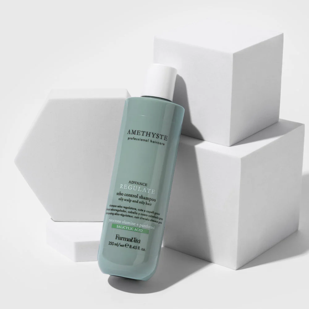 Farmavita Amethyste Specific Advance Regulate Sebo Control Shampoo 250ml - shampoo sebo regolatore - Image 2