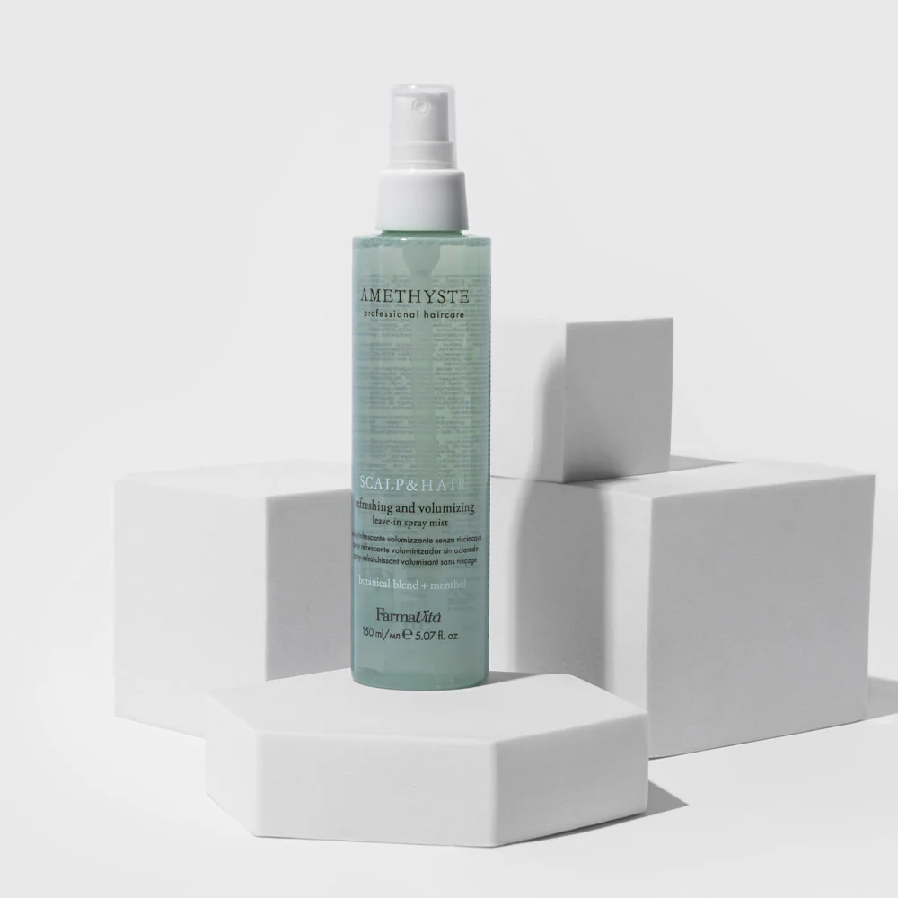 Farmavita Amethyste Specific Scalp & Hair Refreshing Volumizing Mist 150ml - trattamento rinfrescante e volumizzante - Image 2