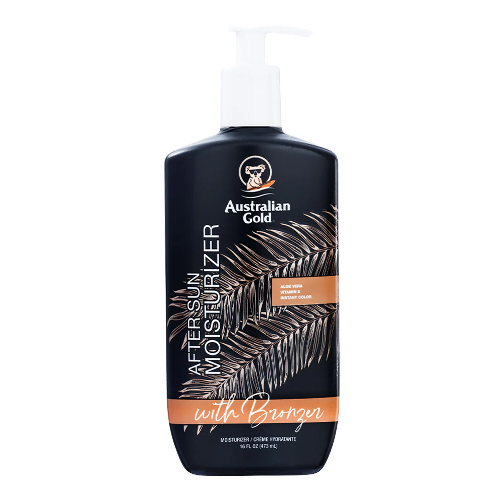 Australian Gold After Sun Moisturizer With Bronzer 473ml - doposole idratante