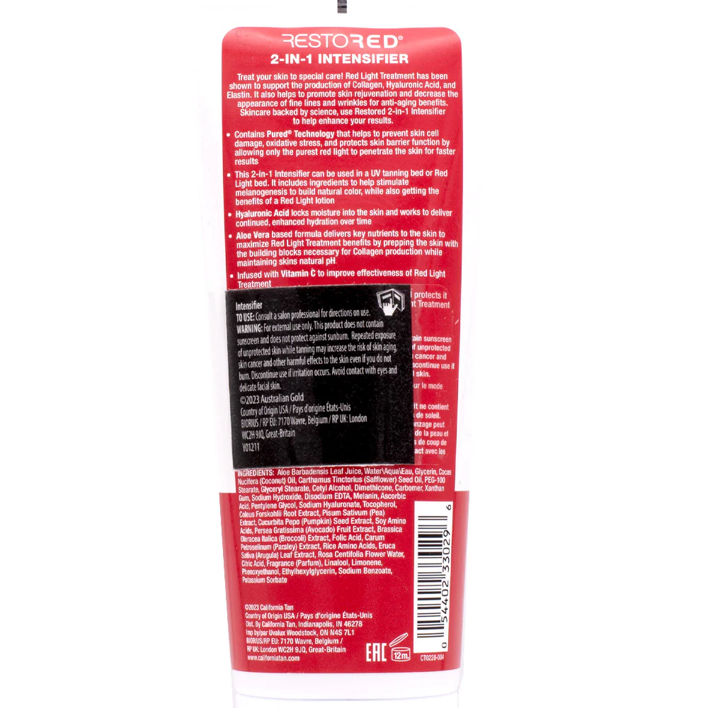 Australian Gold California Tan Restored 2-in-1 Intensifier 177ml - cosmetico solare abbronzante - Image 3