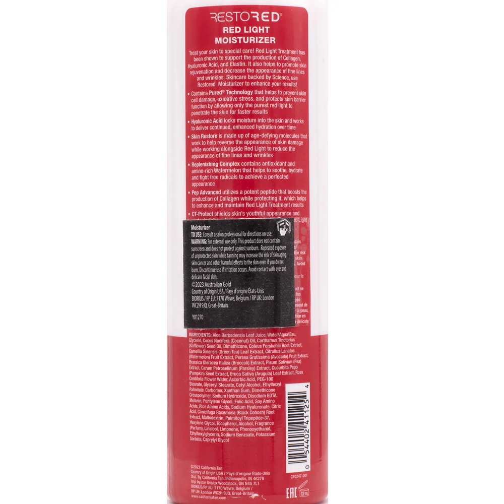 Australian Gold California Tan Restored Moisturizer 470ml - idratante corpo quotidiano anti age - Image 3