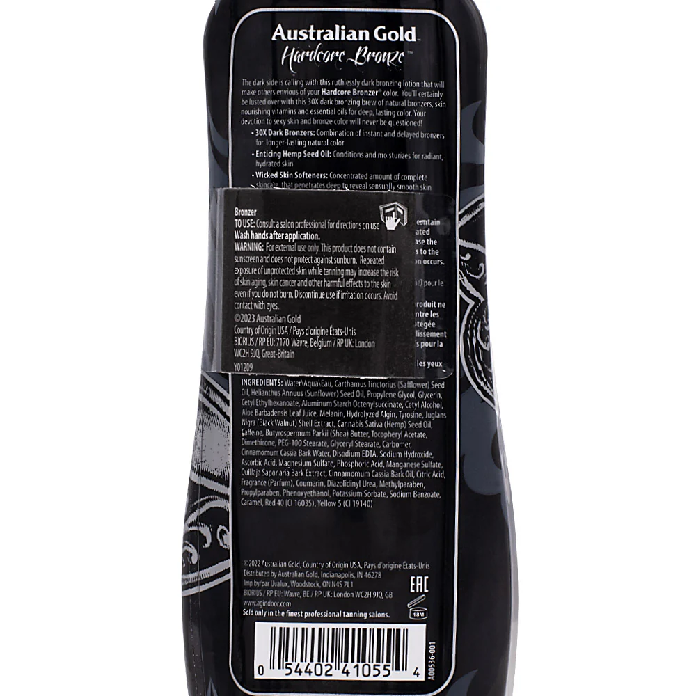 Australian Gold Hardcore Bronze 250ml - cosmetico solare anti-age - Image 2