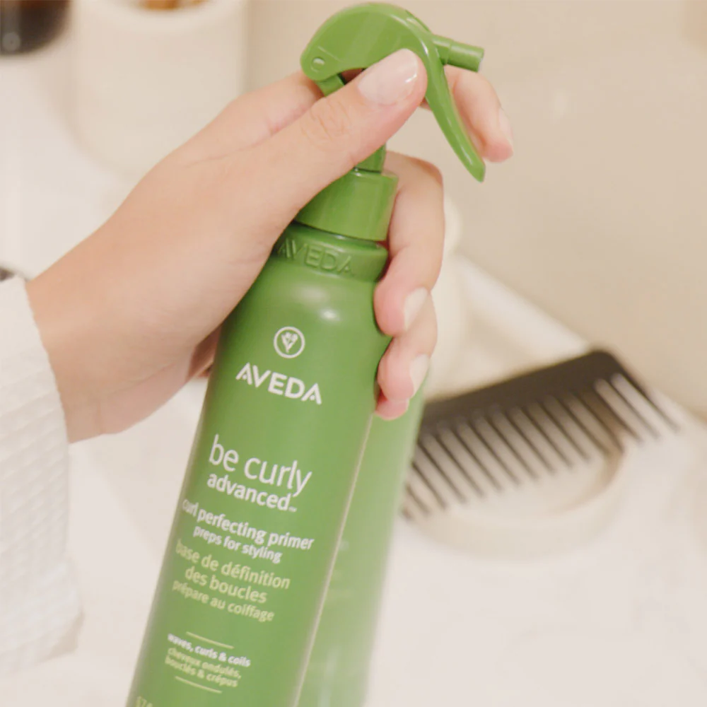 Aveda Be Curly Advanced Curl Perfecting Primer 200ml - spray pre styling - Image 4