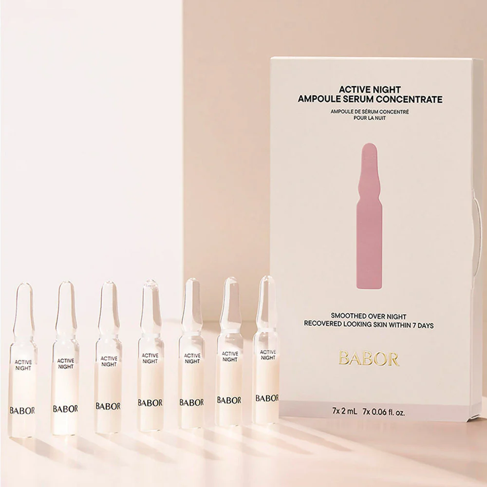 Babor Ampoule Concentrates Active Night 7x2ml - ampolle concentrate antiage trattamento notte - Image 4