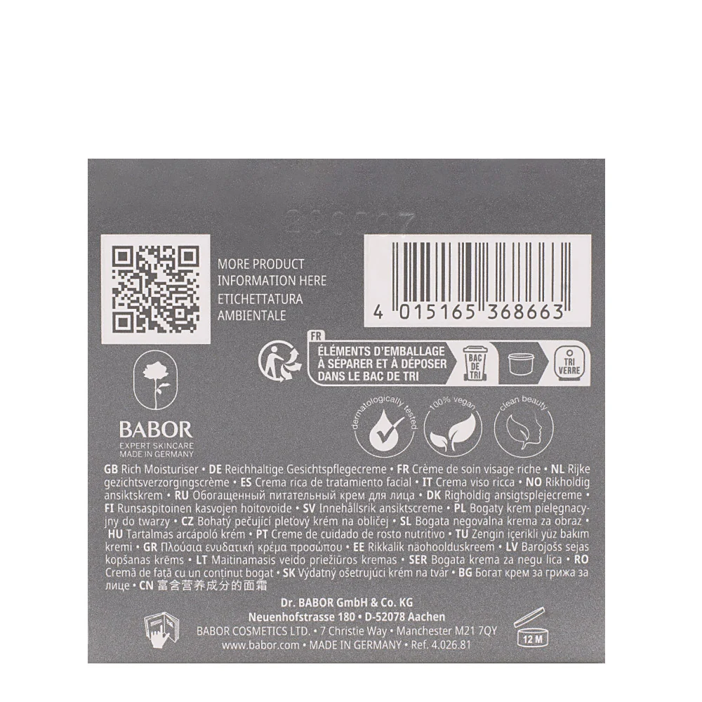 Babor Doctor Babor Lifting Collagen-Peptide Booster Cream Rich 50ml - crema viso ricca antietà - Image 3