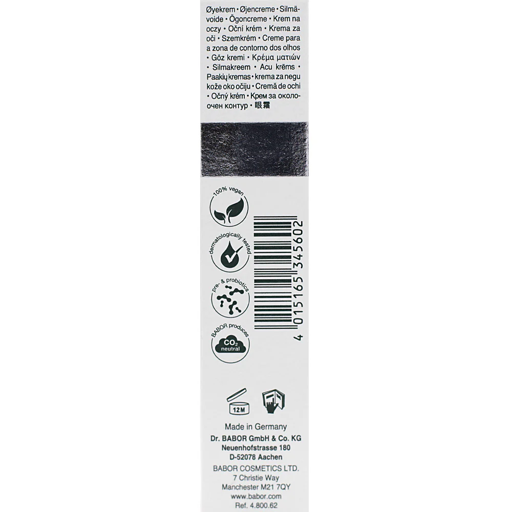 Babor Doctor Babor Doc Cleanformance Awakening Eye Cream 15ml - crema contorno occhi idratante - Image 2