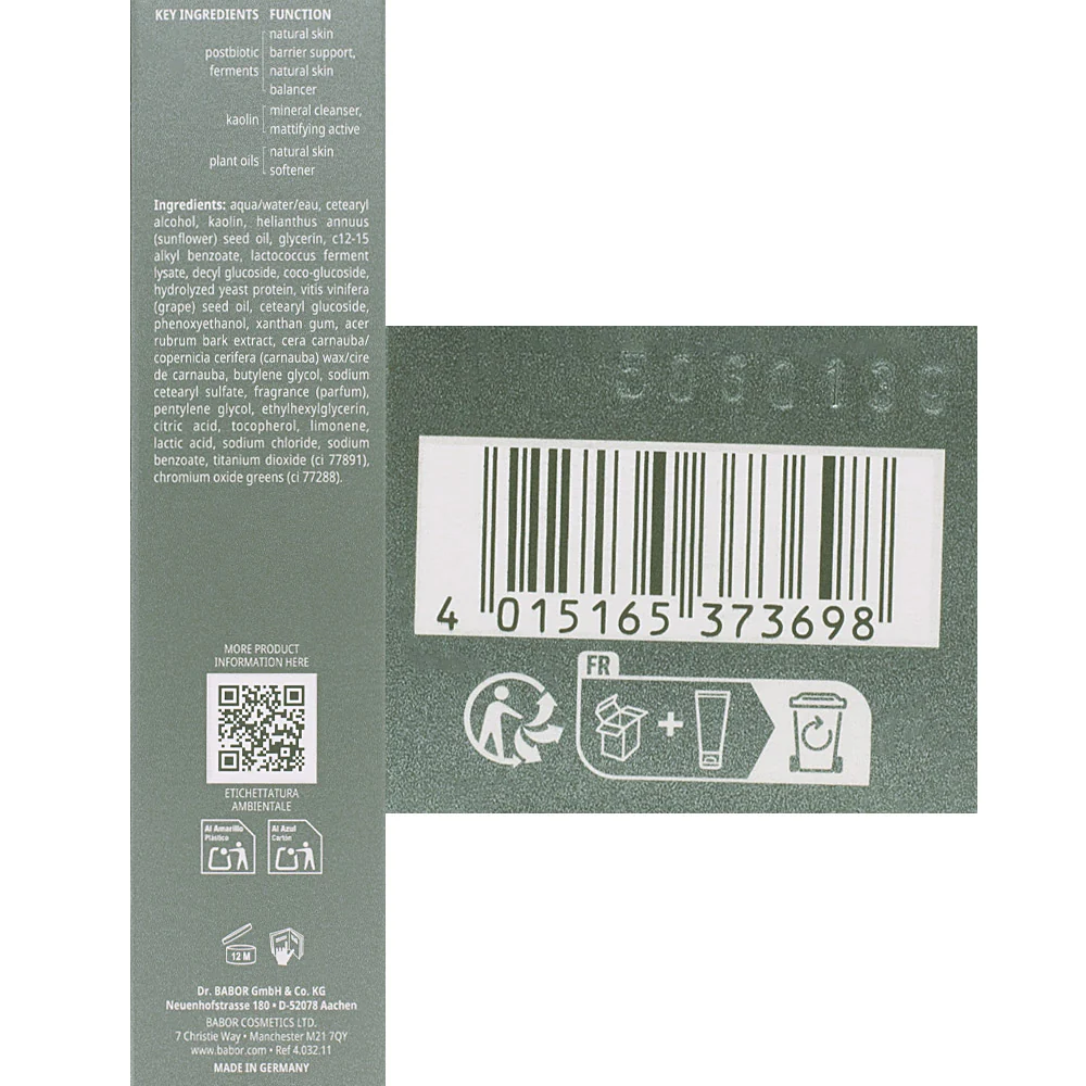 Babor Doctor Babor Microbiomic Clay Multi Cleanser 75ml - detergente viso multiuso all'argilla - Image 2