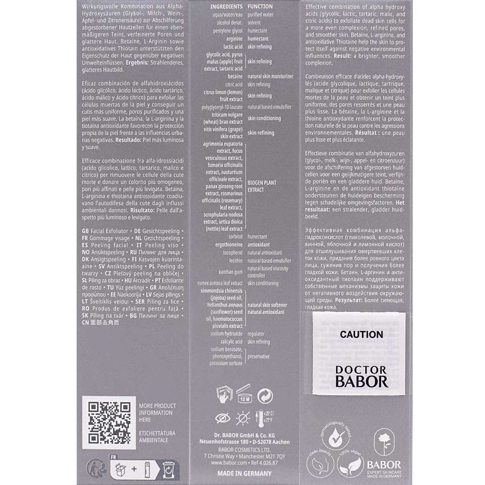 Babor Doctor Babor Resurface Exfoliating Antioxidant Gel 50ml - gel viso esfoliante antiossidante - Image 2