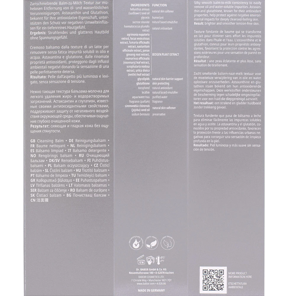 Babor Doctor Babor Resurface Refining Cleansing Oil Balm 150ml - balsamo detergente viso - Image 2