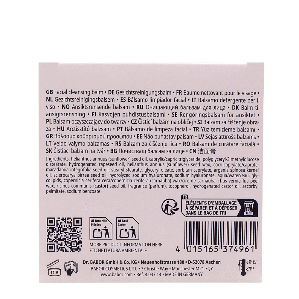 Babor Hyaluronic Cleansing Balm 150ml - balsamo detergente nutriente - Image 2