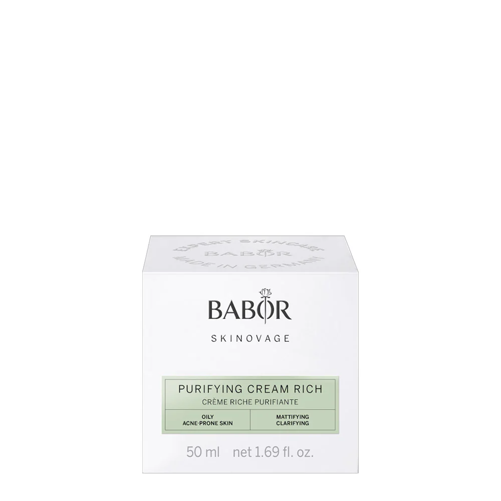 Babor Skinovage Purifying Cream Rich 50ml - crema purificante pelle grassa - Image 2