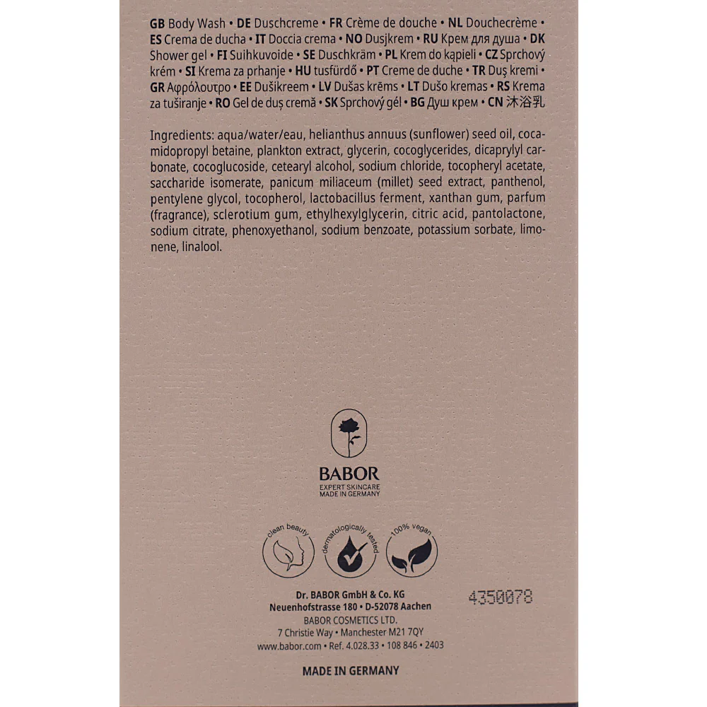 Babor Spa Soul & Body Wash Grounding 250ml - docciaschiuma - Image 3