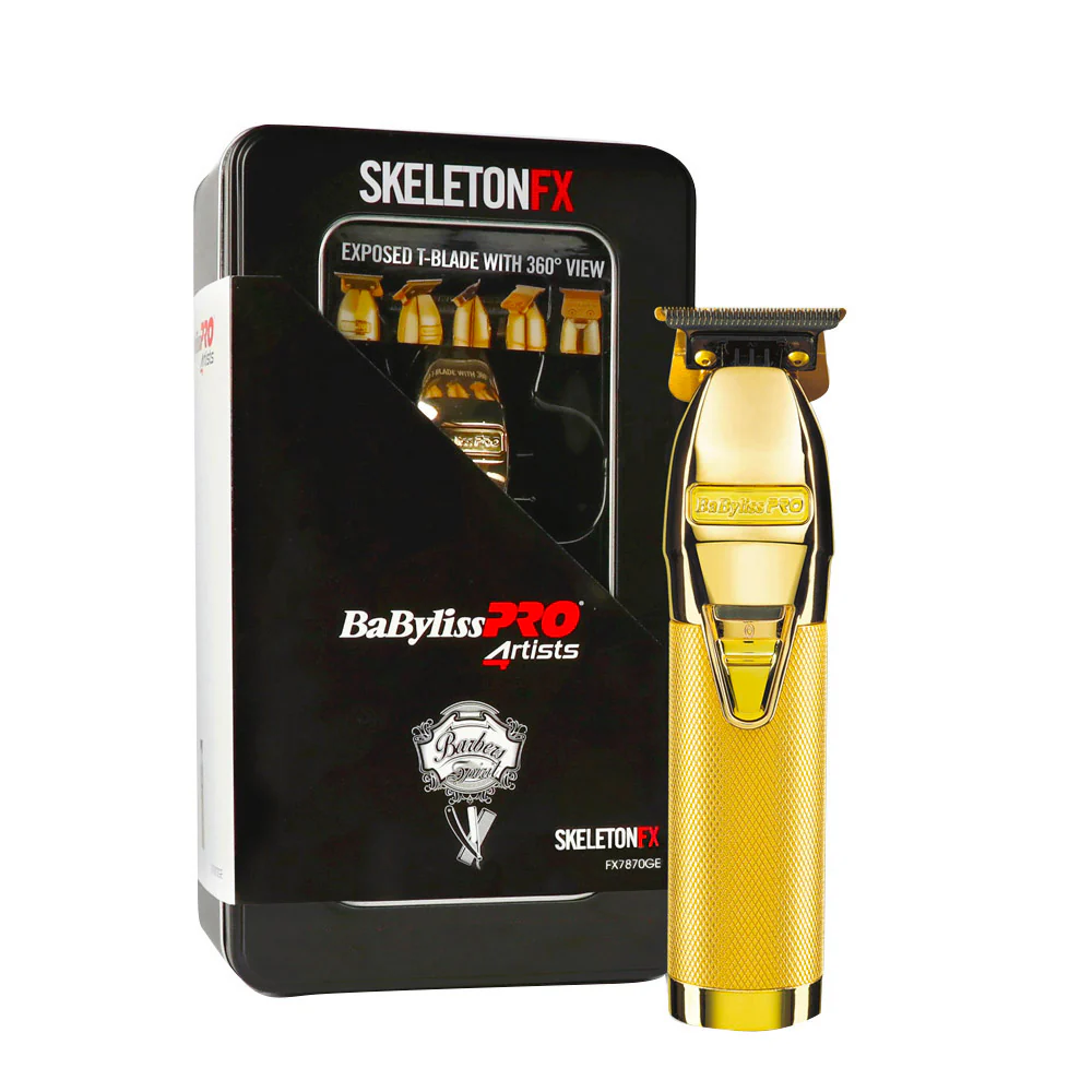 Babyliss Pro 4Artist  Gold Skeleton Trimmer FX7870GE - trimmer da rifinitura in metallo - Image 4