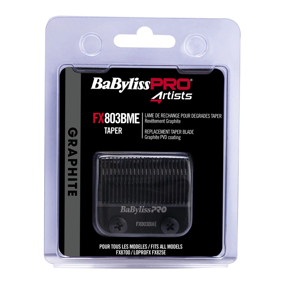 Babyliss Pro 4Artist Testina Graffite FX803BME Taper - testina di ricambio per FX8700 e FX825