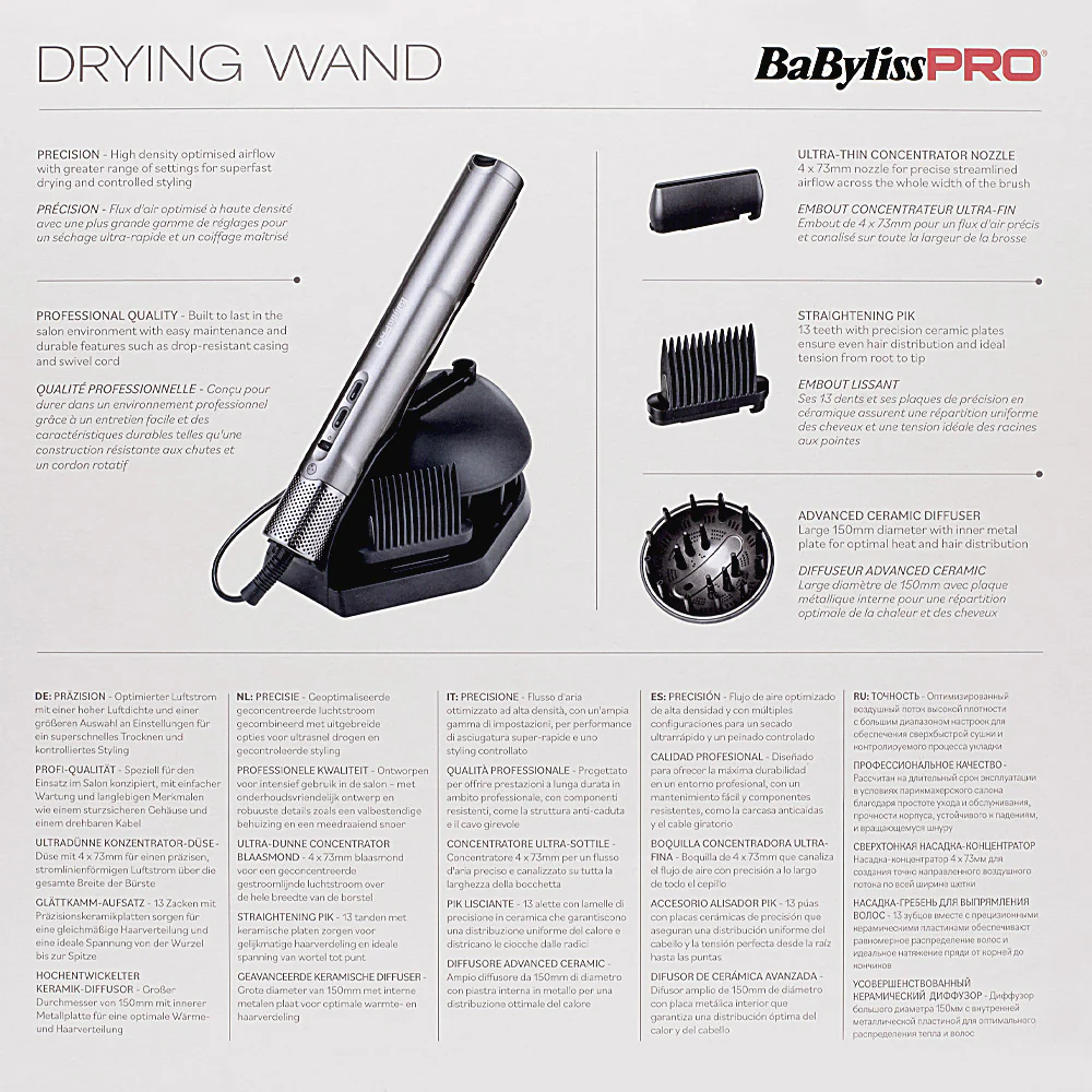 Babyliss Pro Drying Wand - asciugacapelli - Image 7