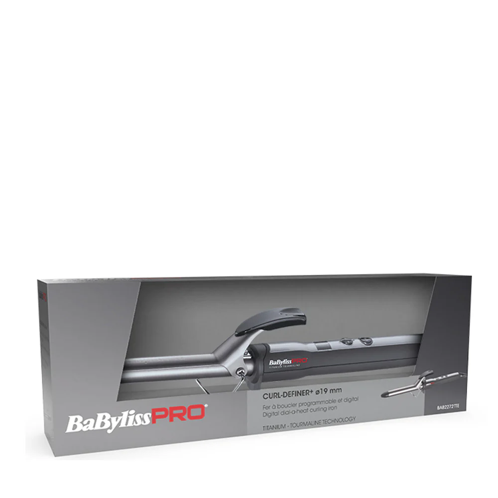 Babyliss Pro Ferro con Display in Titanium Tourmaline 19mm BAB2272TTE - Image 2