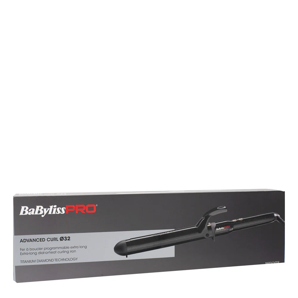 Babyliss Pro Ferro Extra Lungo in Diamond Titanium 32mm  BAB2474TDE - Image 3