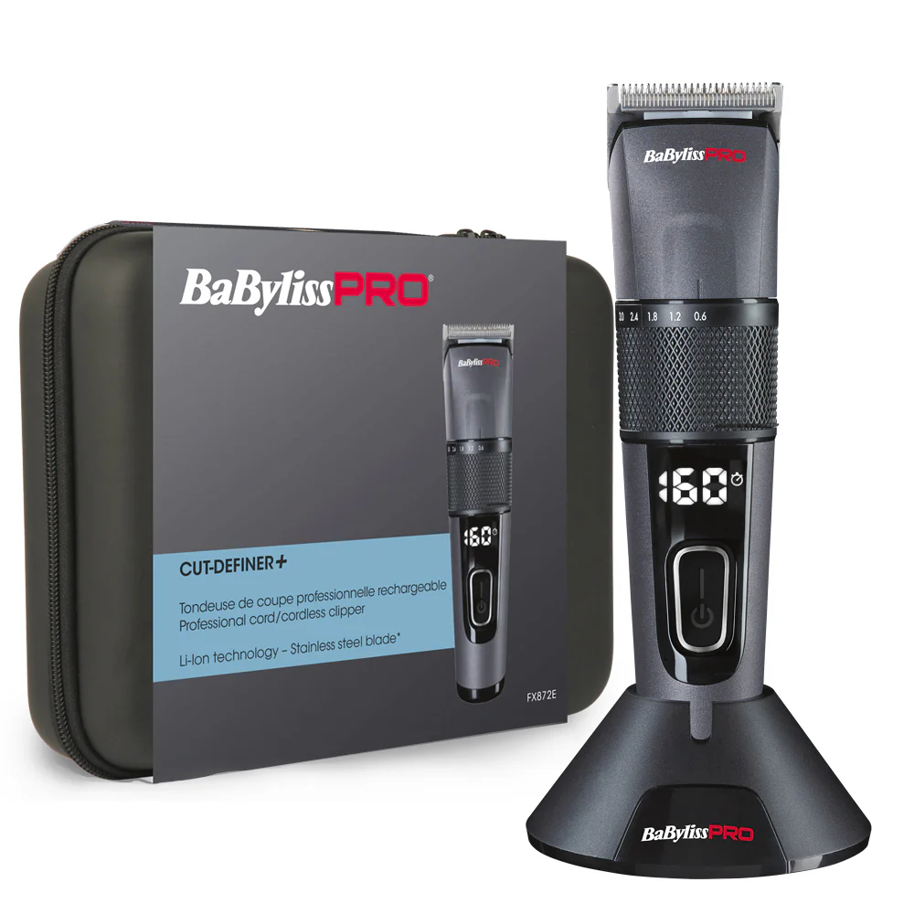 Babyliss Pro Tosatrici/Tagliacapelli Clipper Batteria al Litio con Display FX872E - Image 4