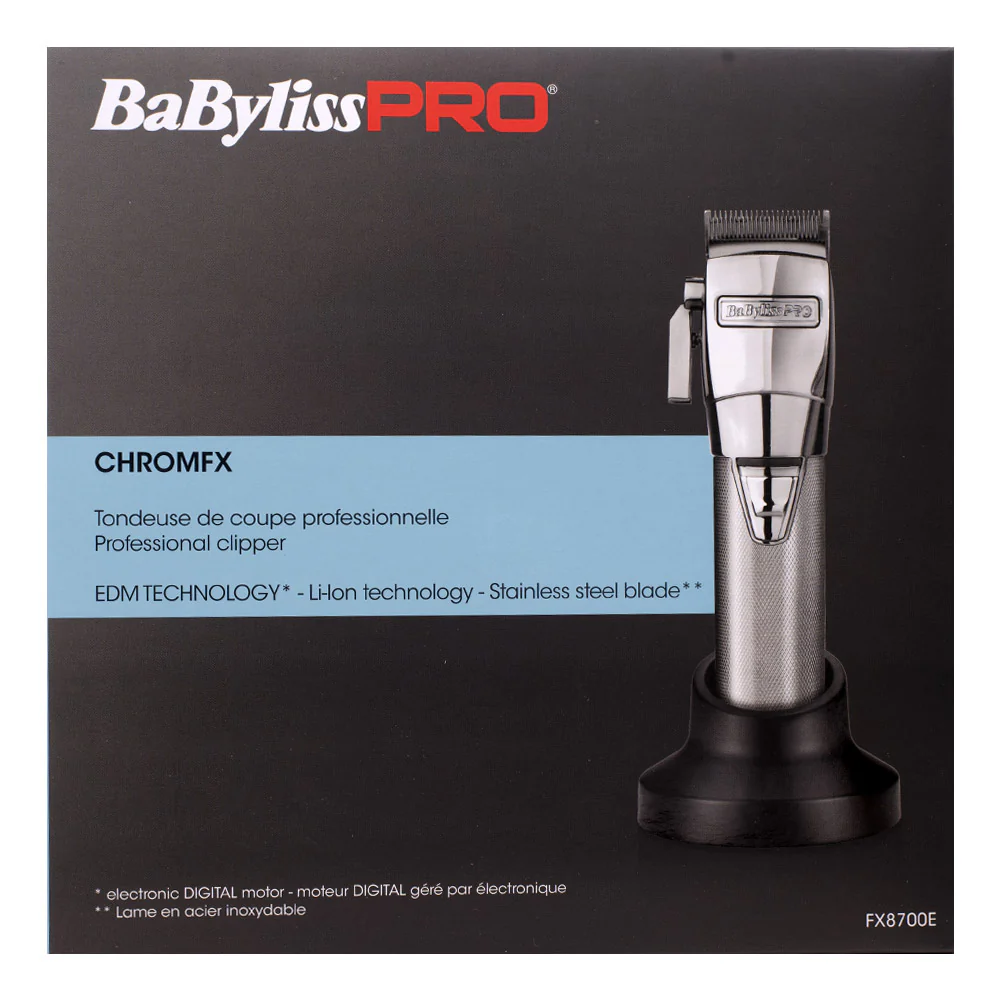 Babyliss Pro Tosatrici/Tagliacapelli Clipper Chrome FX8700E - Image 4
