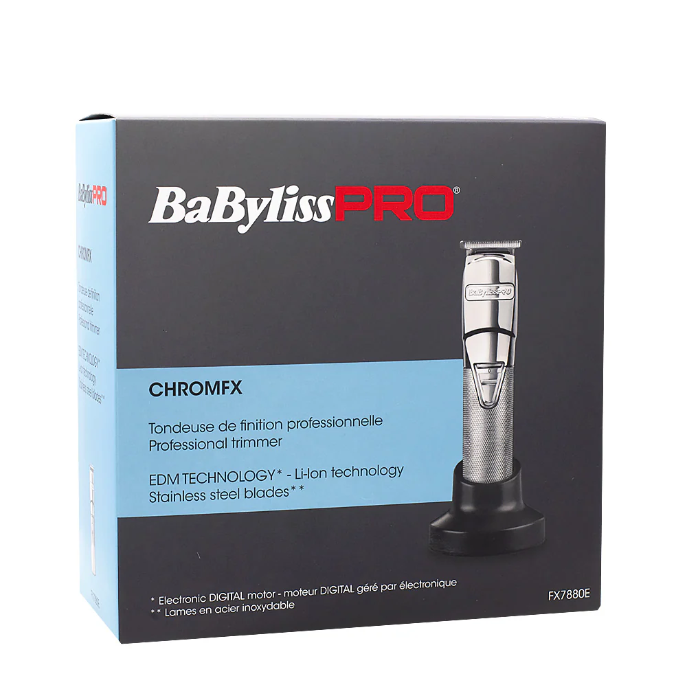 Babyliss Pro Tosatrici/Tagliacapelli Trimmer Chrome FX7880E - Image 2