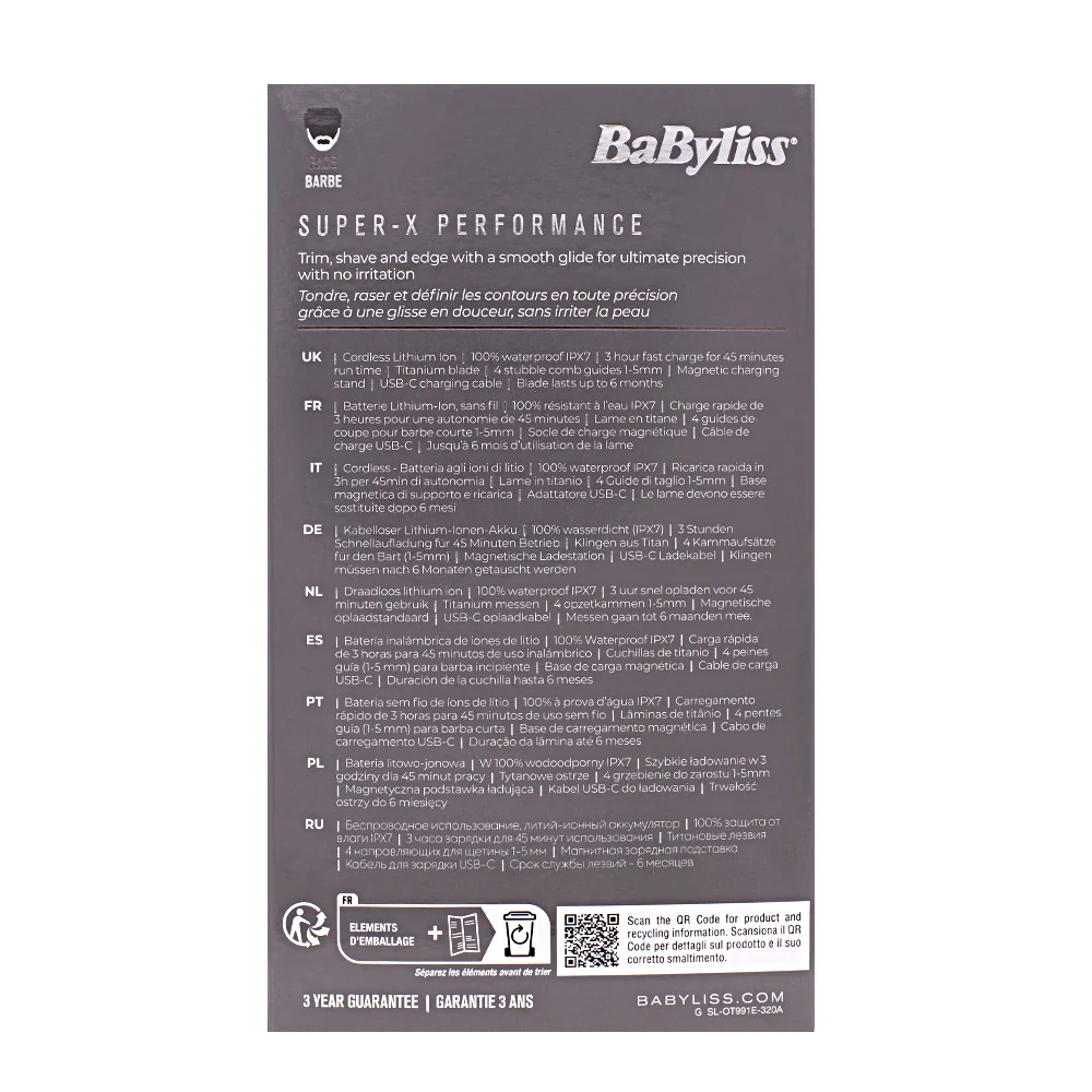 Babyliss X-Blade - regola barba - Image 7