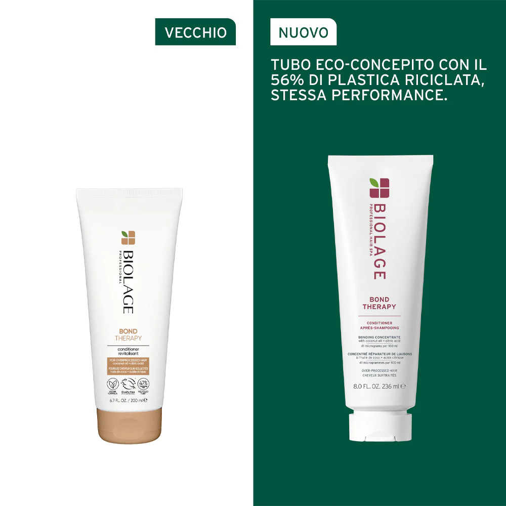 Biolage Professional Hair Spa Bond Therapy Conditioner 236ml - balsamo capelli danneggiati - Image 2