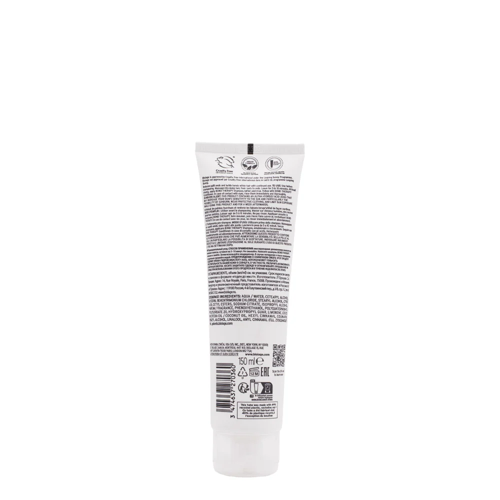 Biolage Professional Hair Spa Bond Therapy Pre-Treatment 150ml - trattamento pre shampoo capelli danneggiati - Image 11