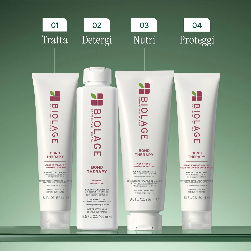 Biolage Professional Hair Spa Bond Therapy Pre-Treatment 150ml - trattamento pre shampoo capelli danneggiati - Image 9