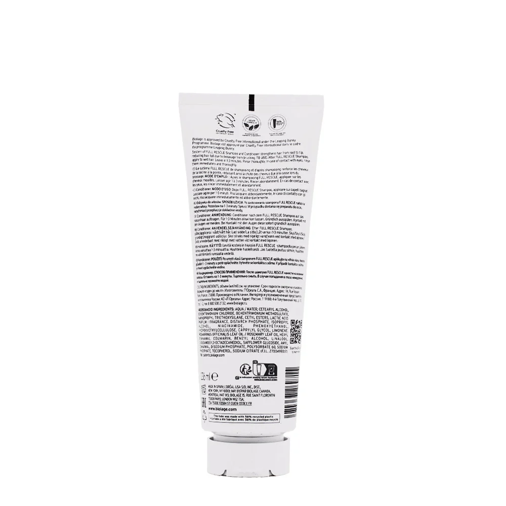 Biolage Professional Hair Spa Full Rescue Conditioner 236ml - balsamo anti caduta - Image 11