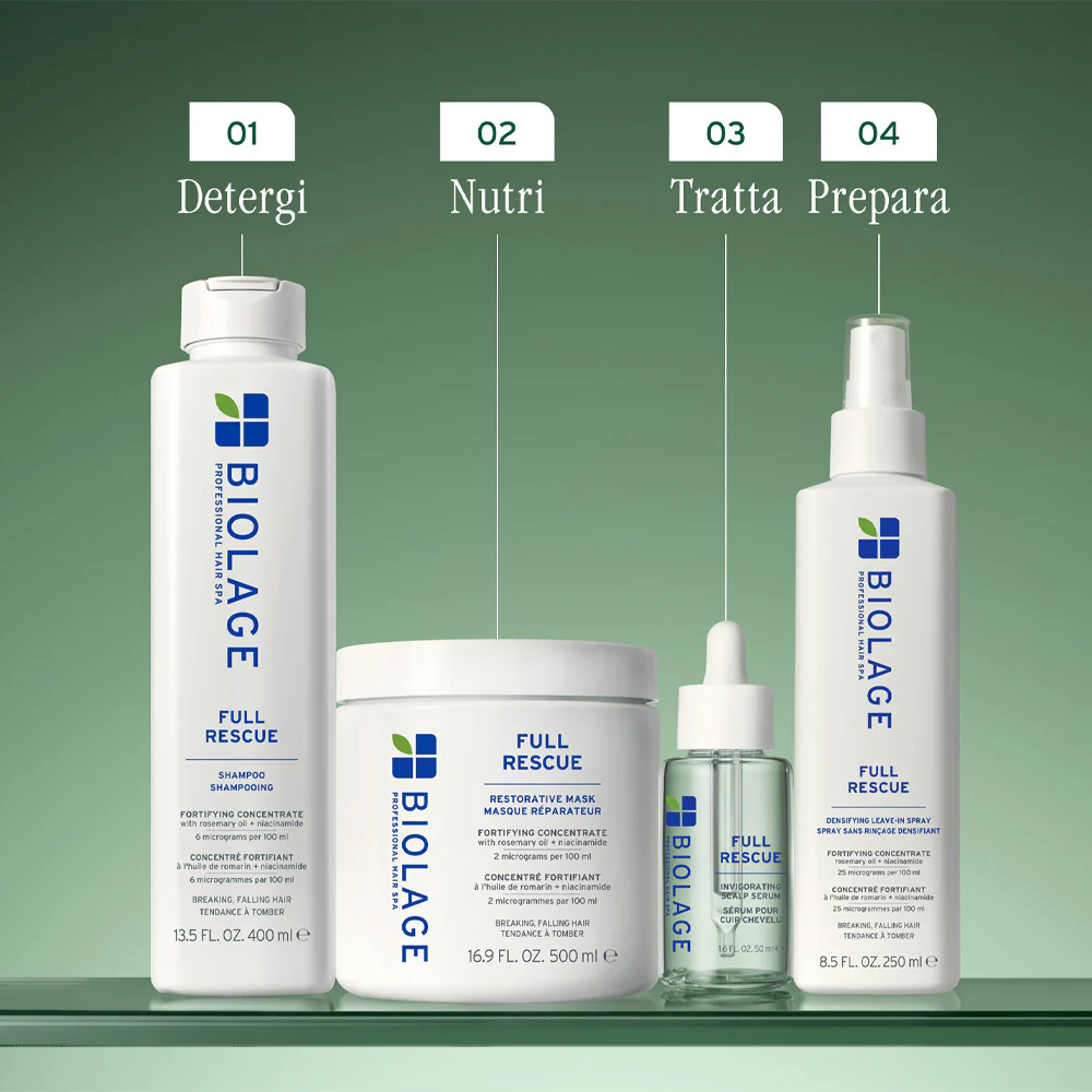Biolage Professional Hair Spa Full Rescue Serum 50ml - siero anti caduta - Image 9