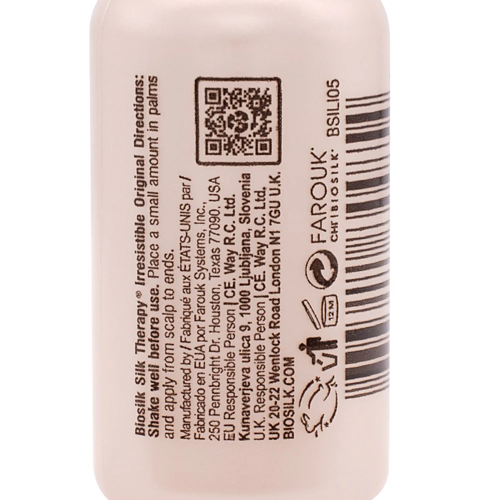 Biosilk Silk Therapy Irresistible Leave-In Treatment 15ml - trattamento leave-in ristrutturante - Image 2