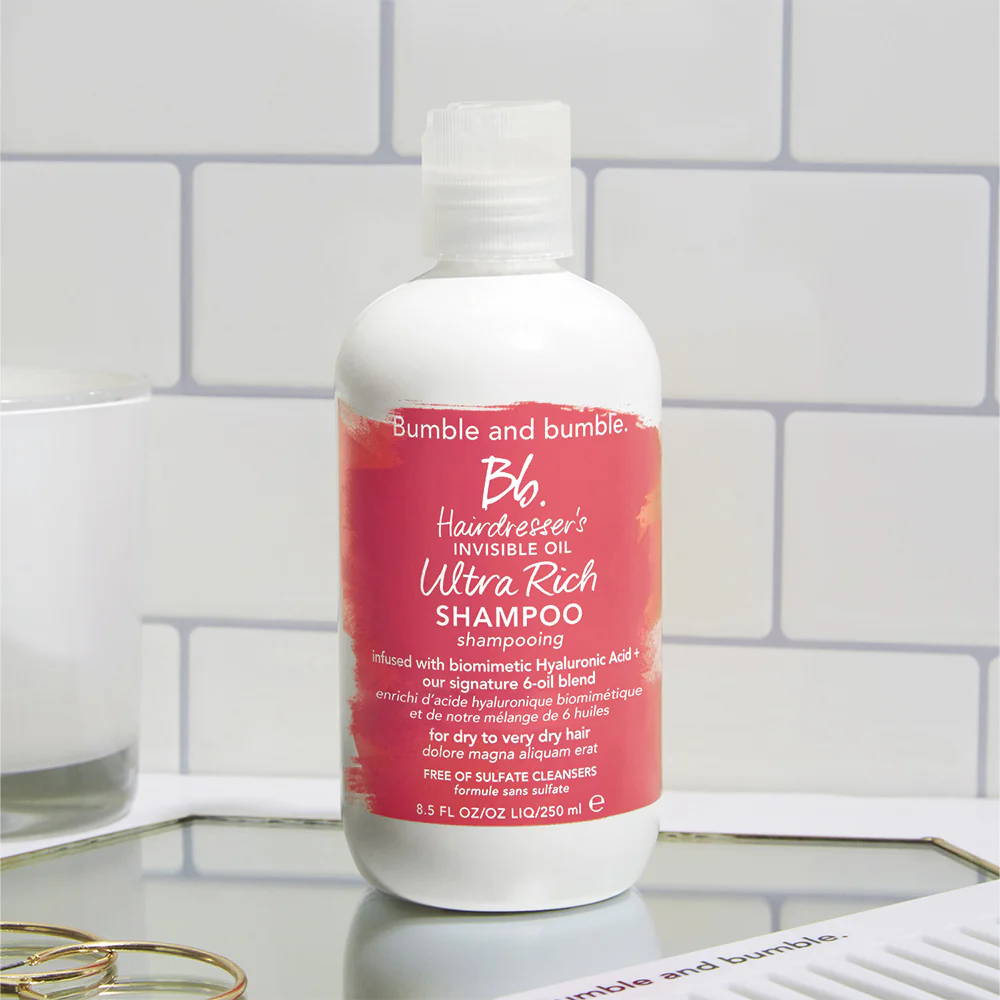 Bumble and bumble. Bb. Hairdresser's Invisible Oil Ultra Rich Shampoo 250ml - shampoo idratante per capelli secchi - Image 2