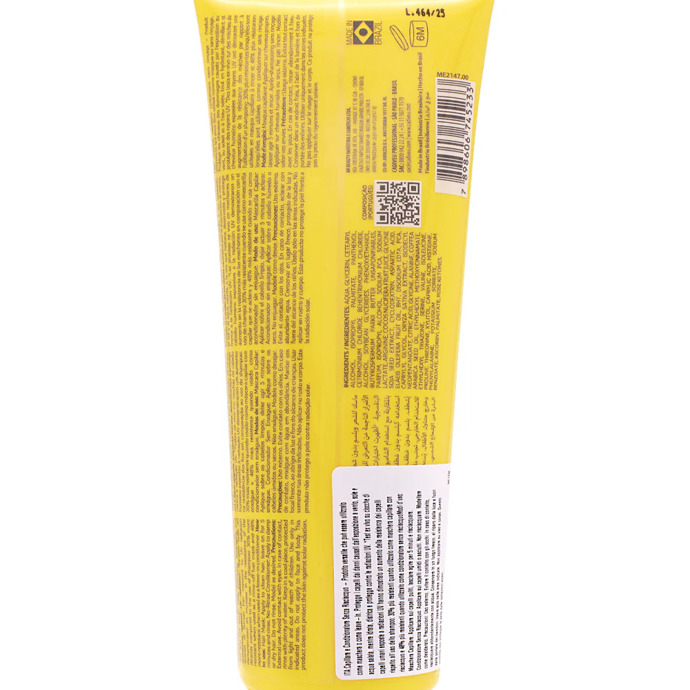 Cadiveu Sol Do Rio Re-Charge Protein Mask 250ml - trattamento multi funzione - Image 2