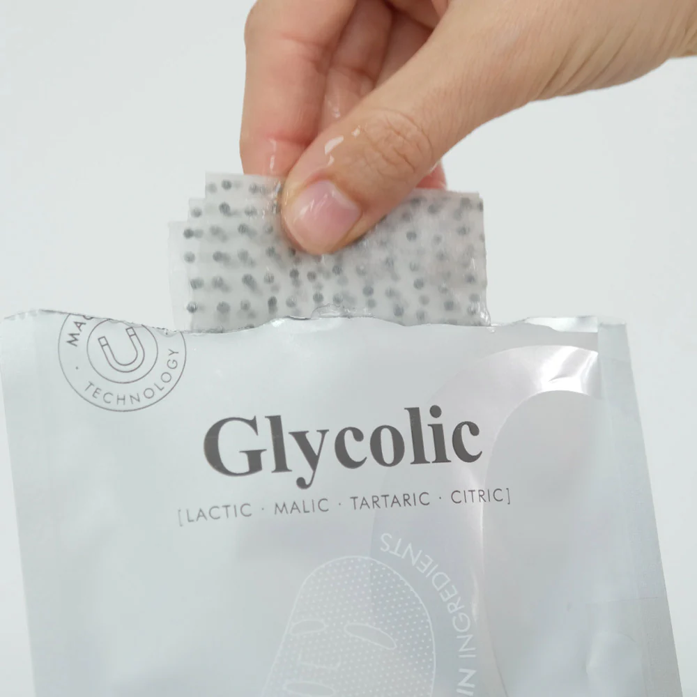 Casmara Sheet Mask Glycolic Peeling Booster Mask 10pz - maschera viso in tessuto esfoliante - Image 2