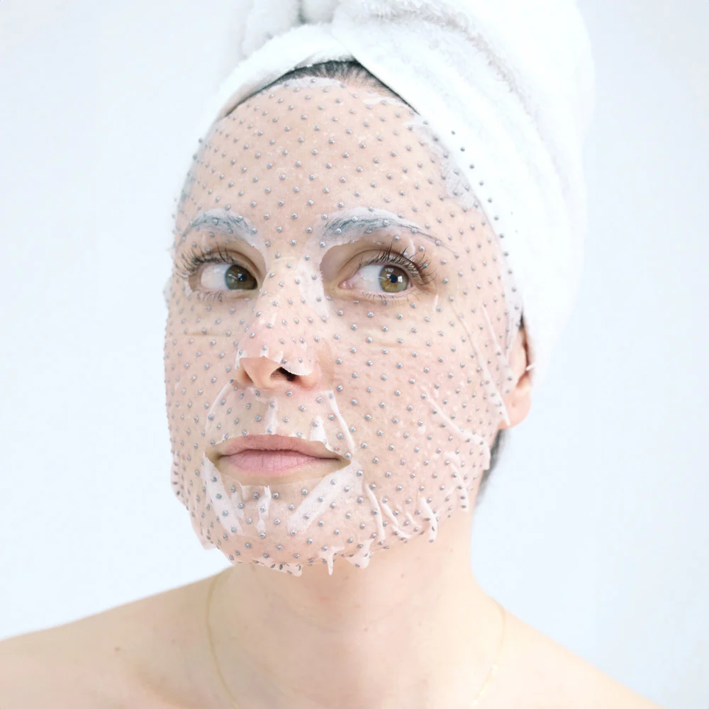 Casmara Sheet Mask Vitamin C 10pz - maschera viso in tessuto illuminante - Image 4