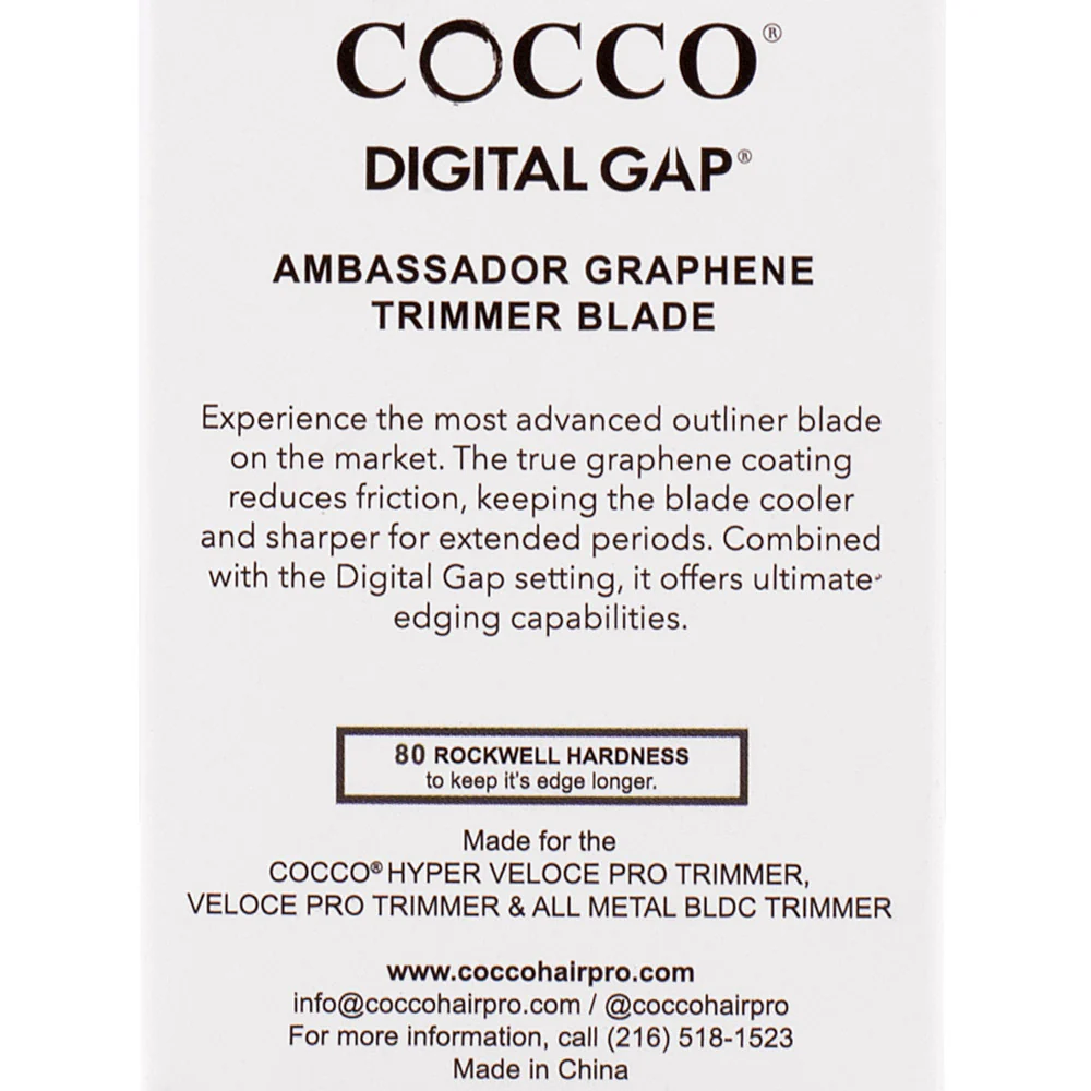 Cocco Ambassador Digital Gap Trimmer Graphene Blade - lama di ricambio - Image 2