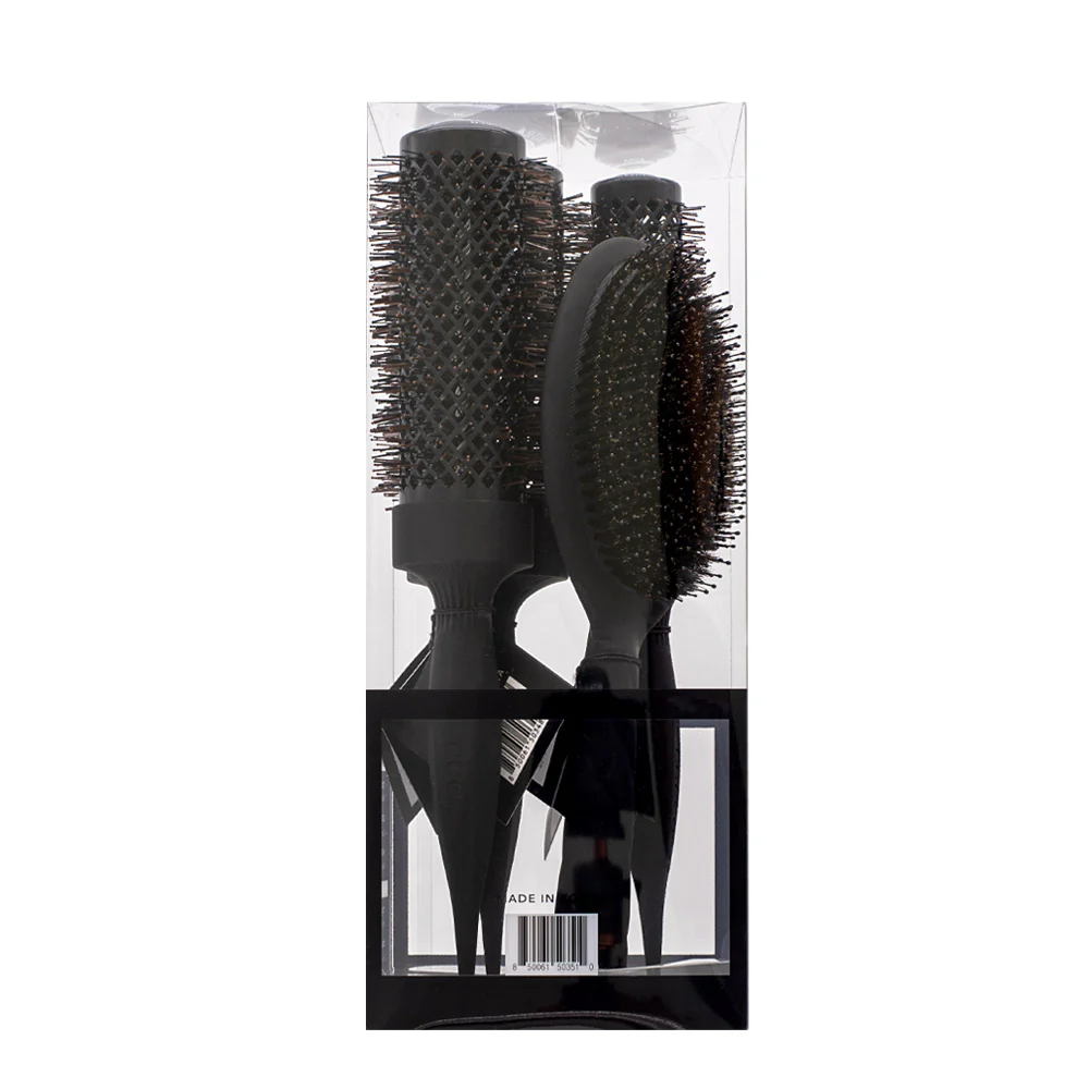 Cocco Aura Brush Set Black 4pz - set di spazzole - Image 4