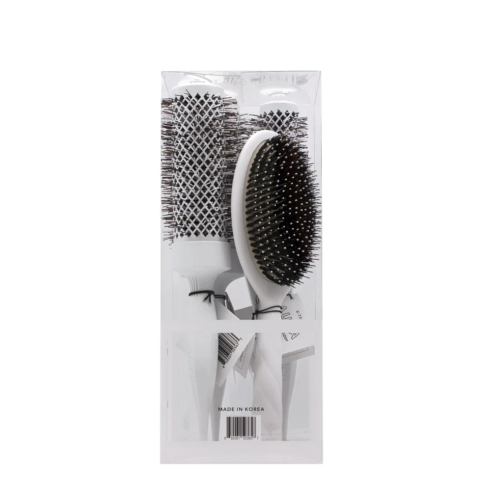 Cocco Aura Brush Set White 4pz - set di spazzole - Image 4