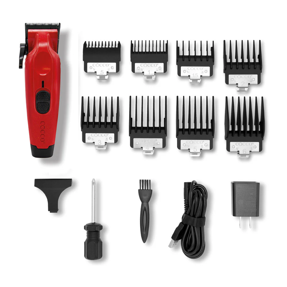 Cocco Hyperveloce Pro Clipper Red - tagliacapelli - Image 4