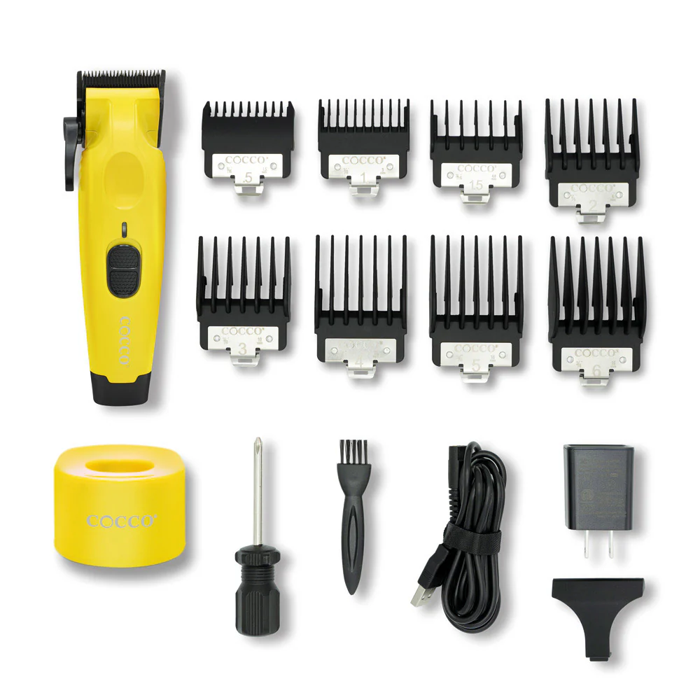 Cocco Hyperveloce Pro Clipper Yellow - tagliacapelli - Image 4