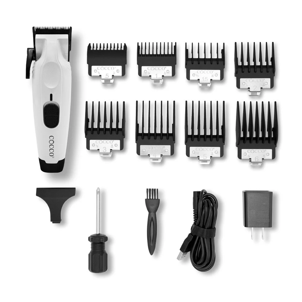 Cocco Veloce Pro Clipper Pearl White - tagliacapelli - Image 4