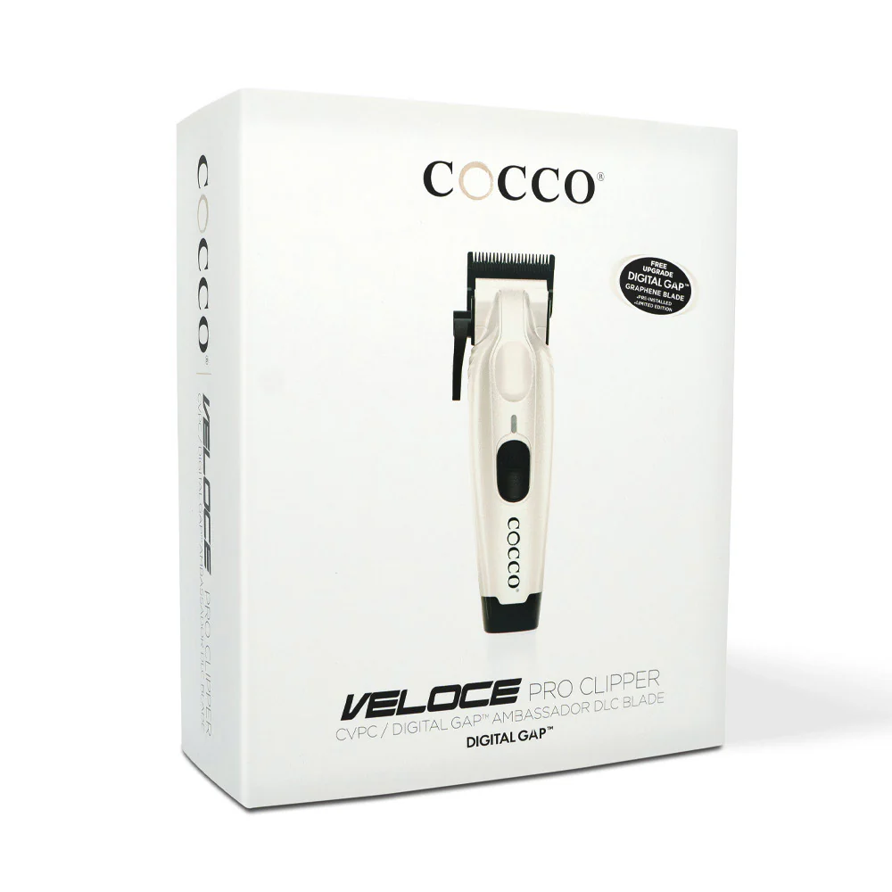 Cocco Veloce Pro Clipper Pearl White - tagliacapelli - Image 5